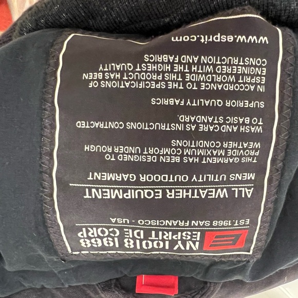 Black Military Field Jacket with Utility Style and Relaxed Fit - Picture 5 of 6